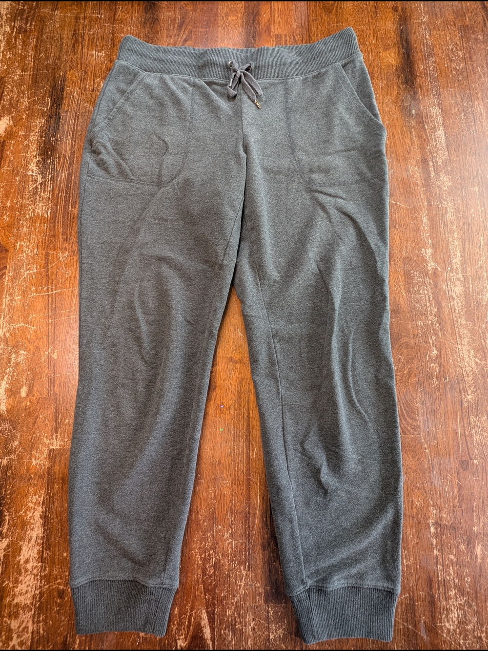 L.L. Bean Super Soft Joggers Womens Small Gray Sweatpants Pockets Activewear
